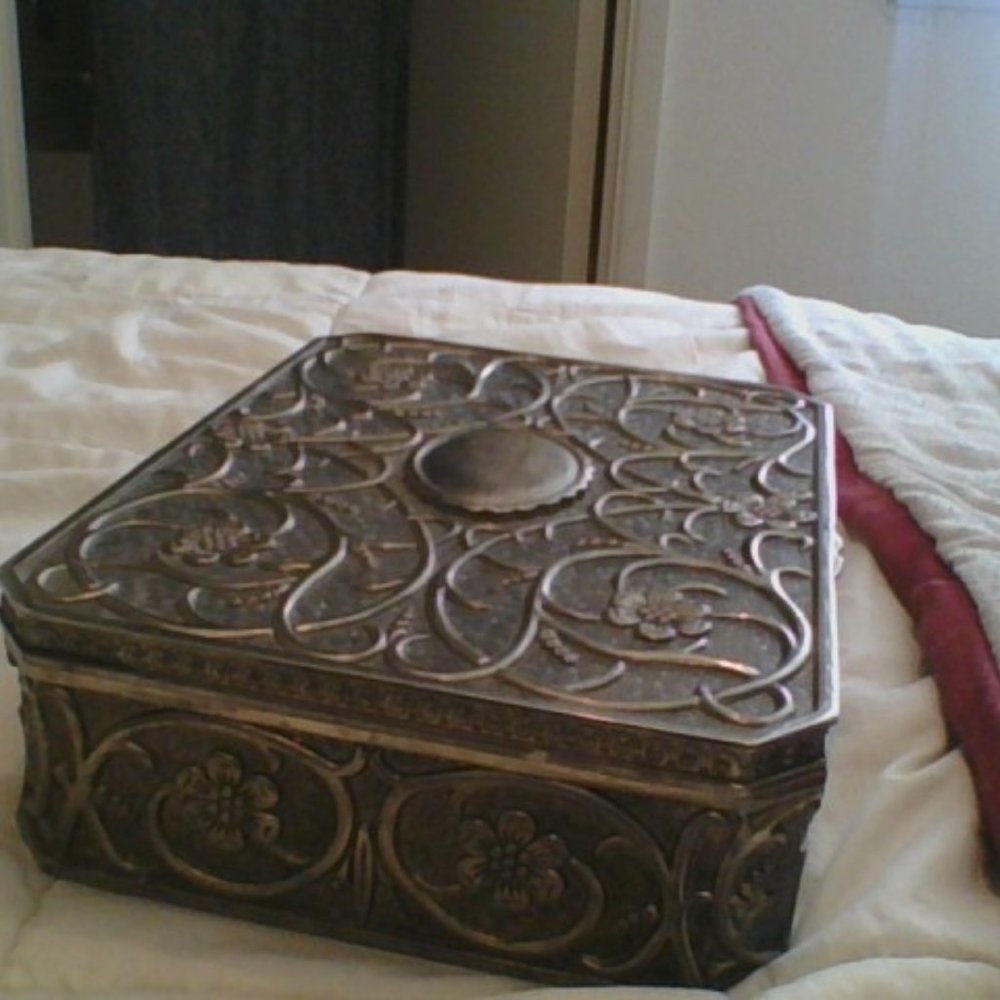 70's Godinger Silver Jewelry box